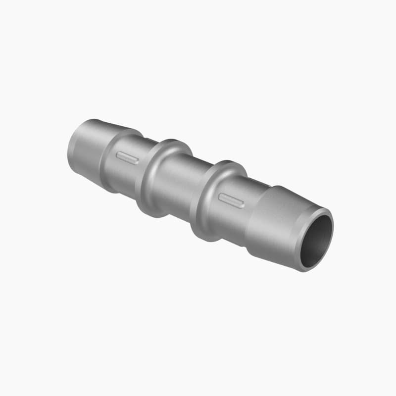 Schlauchverbinder gerade für 1/2" (12.7mm) ID Schlauch, Edelstahl, bns