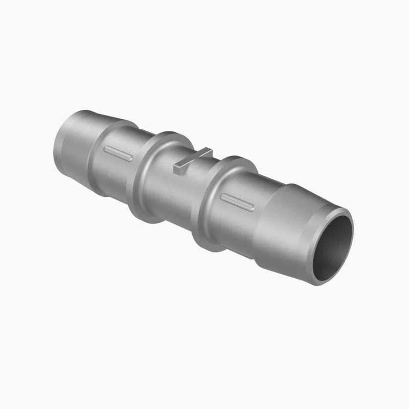 Schlauchverbinder gerade für 5/8" (15.9mm) ID Schlauch, Edelstahl, bns