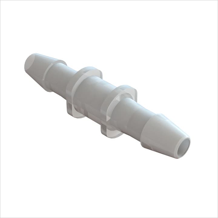 Schlauchverbinder gerade für 5/32" (4.0mm) ID Schlauch, PA natur, bns