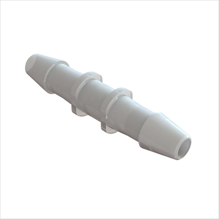 Schlauchverbinder gerade für 3/16" (4.8mm) ID Schlauch, PA natur, bns