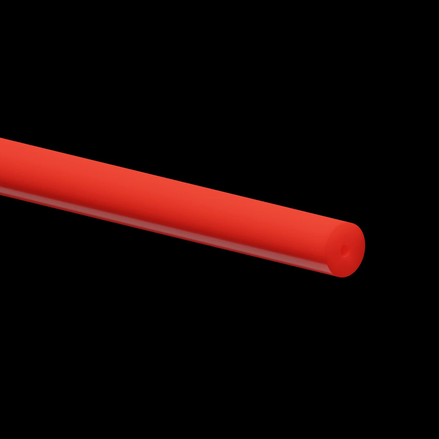 PVC (Polyvinyl Chloride), 6,4mm (.252") OD x 1,60mm (.063") ID, 304,8m (1000')