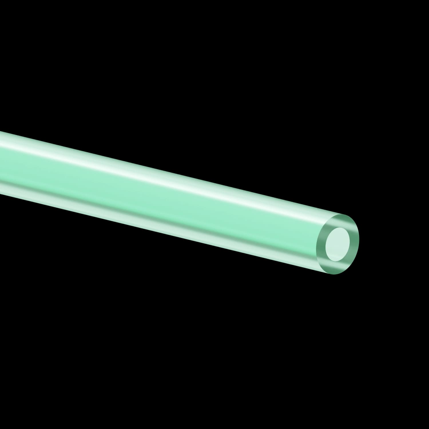 PUR (Polyurethane), 7,00mm (.276") OD x 4,00mm (.157") ID, 304,8m (1000')
