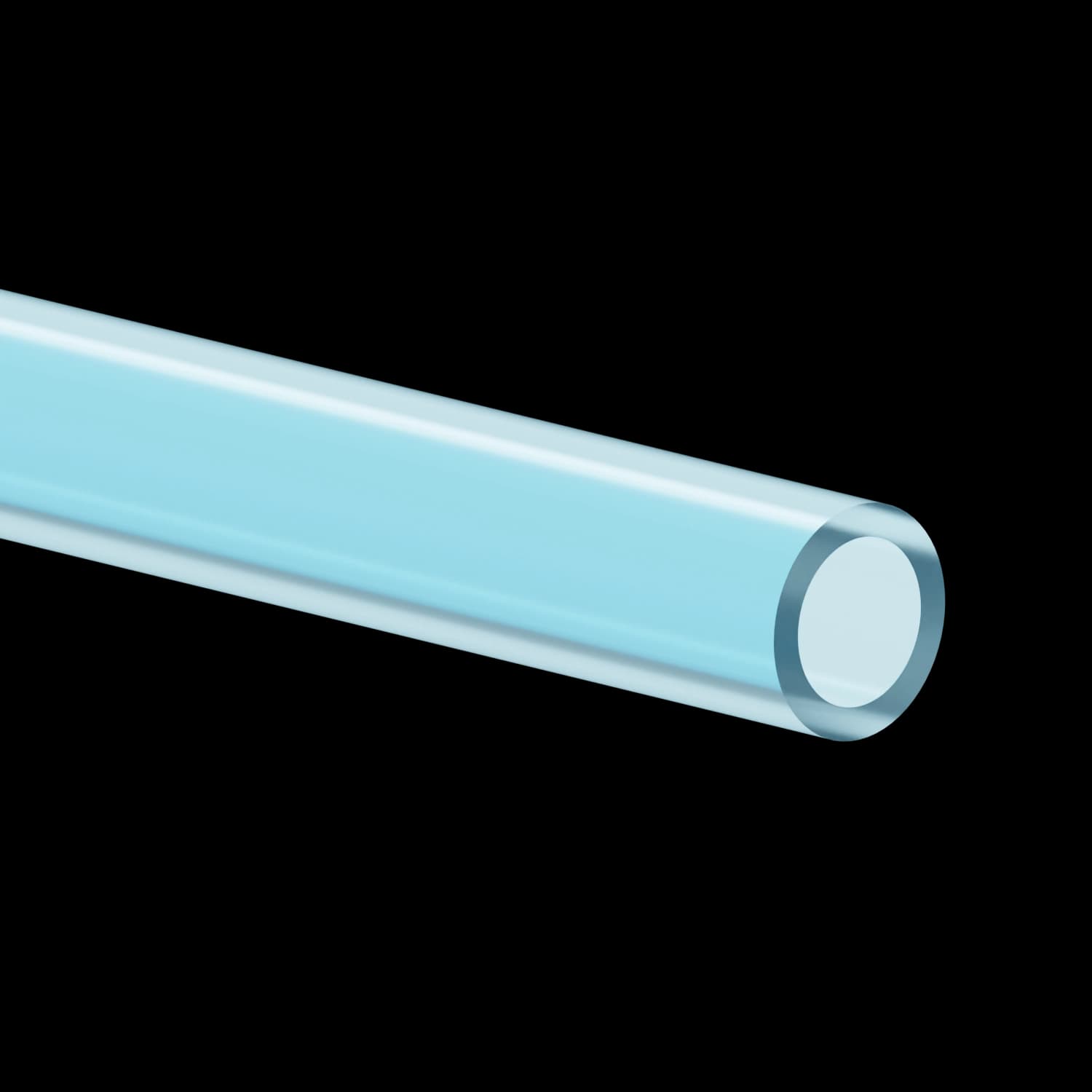 PUR (Polyurethane), 3,2mm (1/8") OD x 1,6mm (1/16") ID, 30,5m (100')