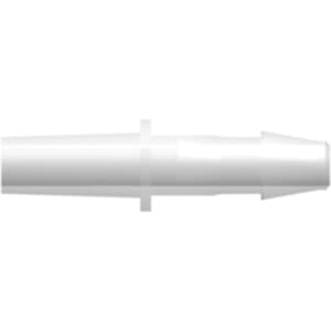 Straight, Luer Male - Slip to 200 Series Barb 3,2mm (1/8") ID, PP (Polypropylene) - Animal Free Natural, Can be used with separate stationary lock ring (MLLR)
