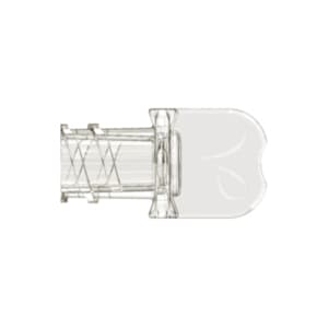 Vented Female, Neuraxial (ISO 80369-6), Acrylic, Clear