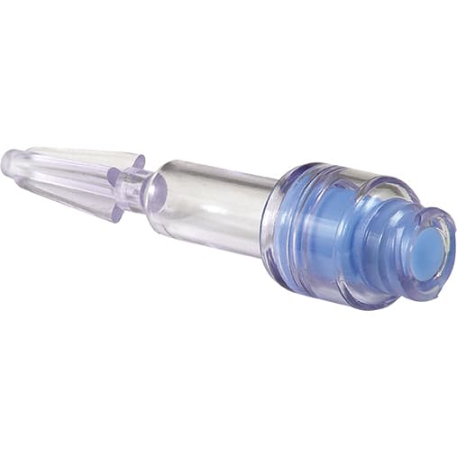 Luer Nadelfreies Ventil Weiblich zu Abrech 6,0mm (.236"), PC (Polycarbonate) Transparent