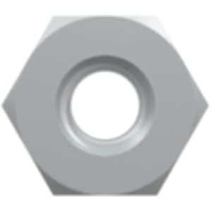 Nut, UNF Female 10-32 to, Zinc Plated Stainless Steel, Can be used with PMK Panel Mounts