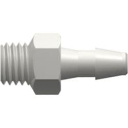 Straight, Male UNF Thread 1/4"-28 to Tube Connection 3,2 mm(1/8")