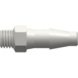 Straight, Male UNF Thread 1/4"-28 to Tube Connection 4,8 mm (3/16")