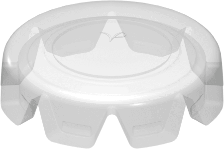Sanitary Fitting Mini Protective Cover, Animal-free Natural Polypropylene