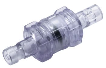 Straight, Quarter Turn - SMC Series Set (Male + Female) to Tube Fitment 1,6mm (1/16") ID, PC (Polycarbonate) Purple Tint,