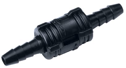 SMC Set Männlich/Weiblich, offen, Barb für 1/8"(3,2mm) ID Schlauch, Acetal schwarz, bns (Bulk, unsteril)