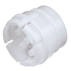 Male Thumb Latch - 6-Tube System to  3,2mm (1/8") Tube Connection, Straight, Acetal, Shut-Off