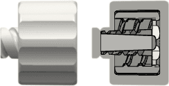 Mednet vented male luer caps for controlled pressure equalization in priming and sterilization