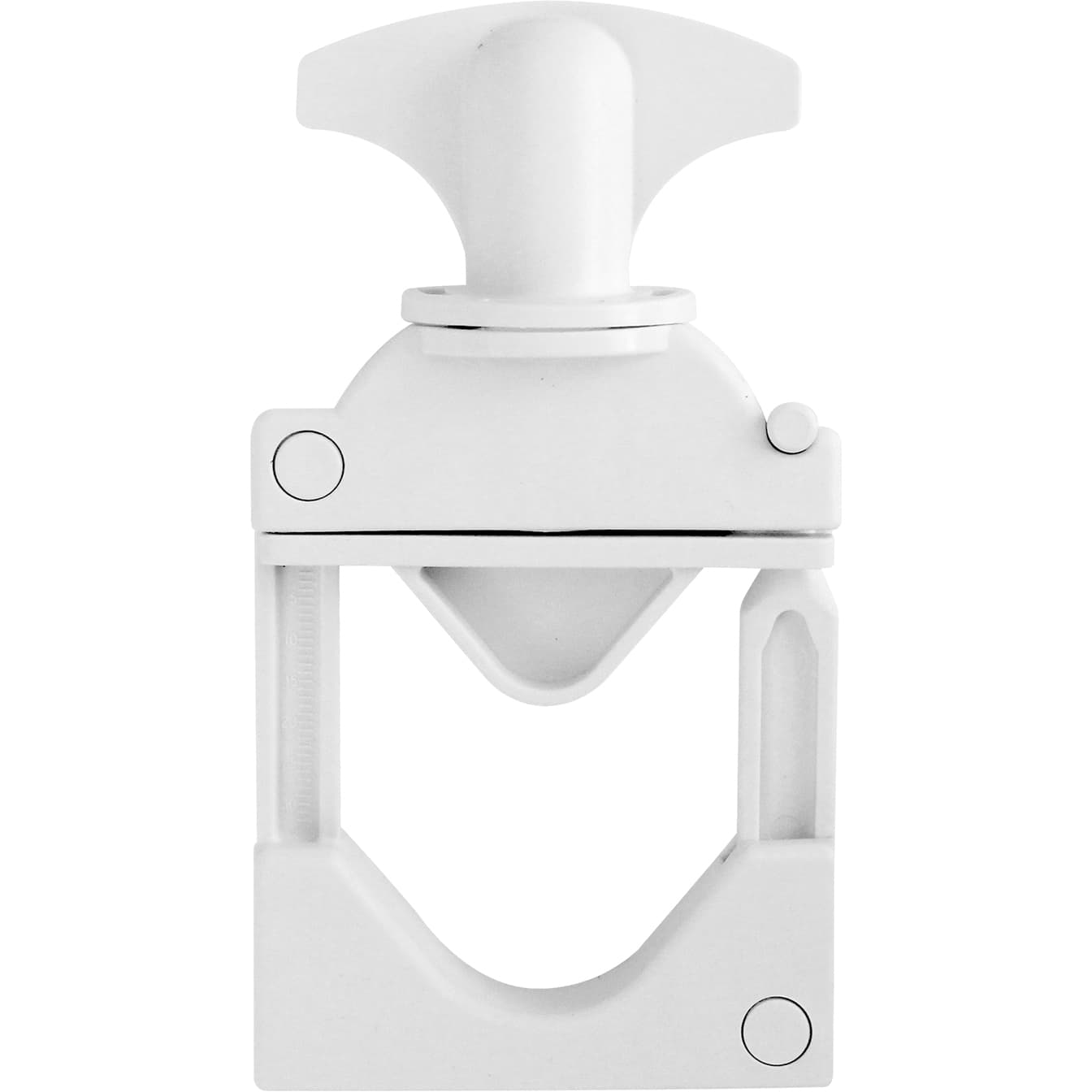 25,4mm (1"), PA (Polyamide) - Glass Filled, White