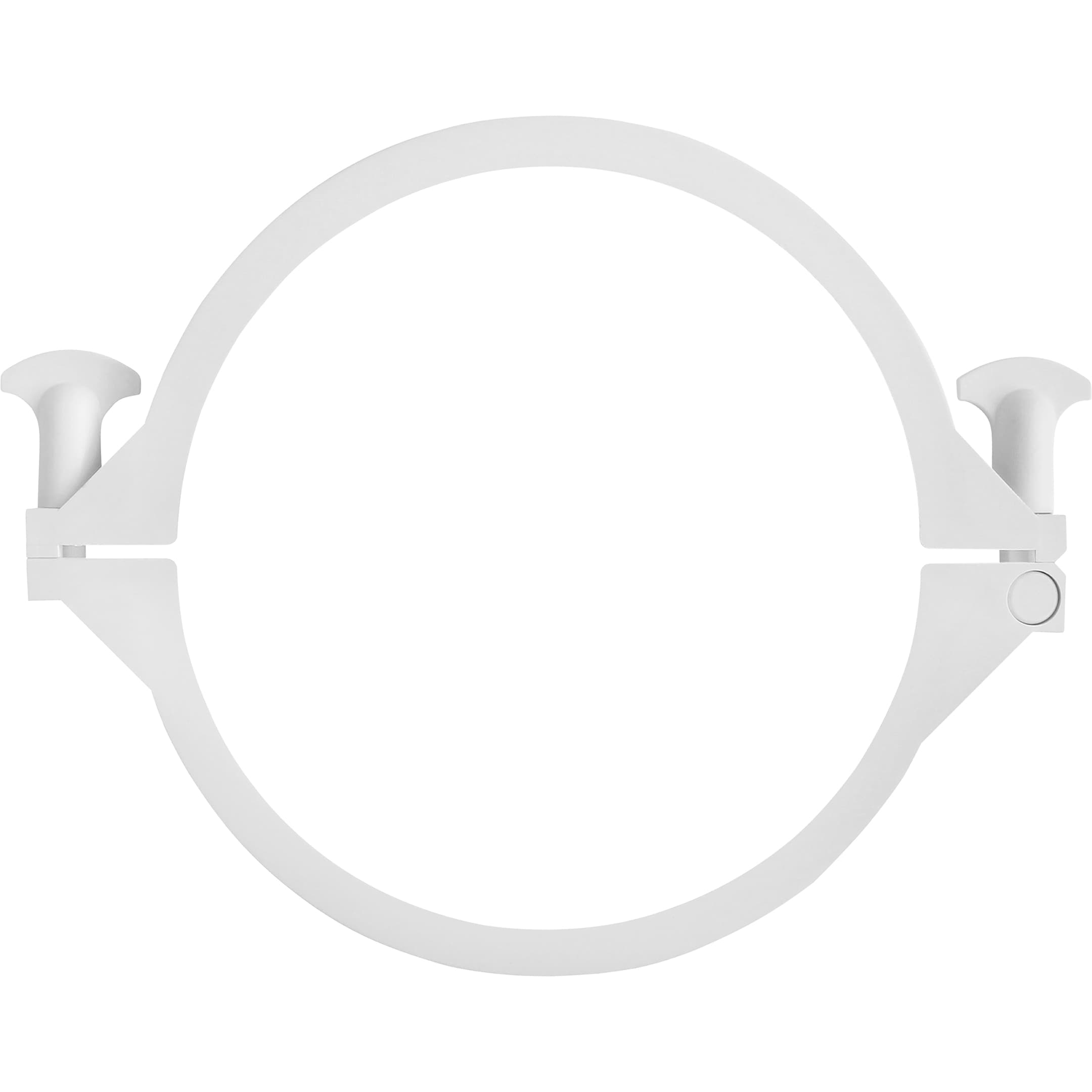 TC Klemme für Sanitäranschluss 203,2mm (8"), PA (Polyamide) - Glasgefüllt, Weiß