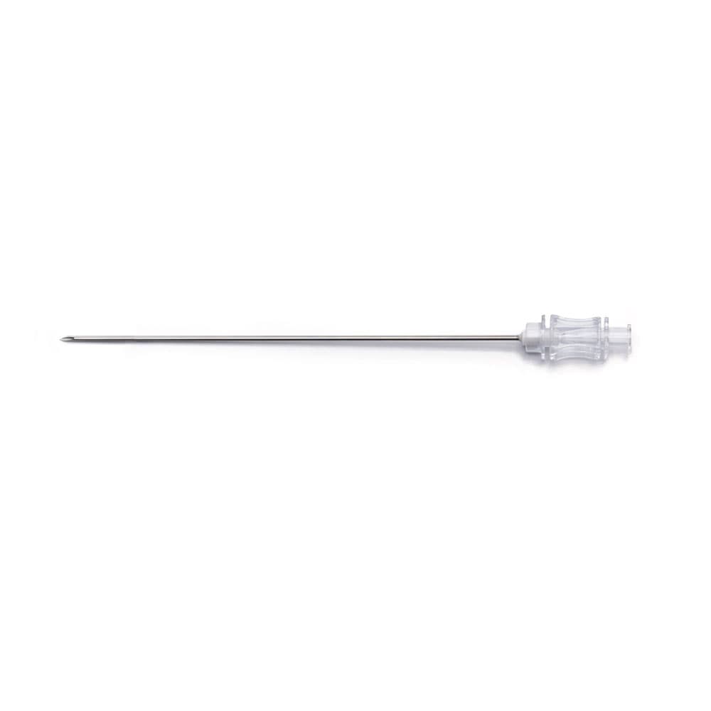 Seldinger-Nadel, 18G x 11cm (4.3"), Transparent, Ohne Flügel