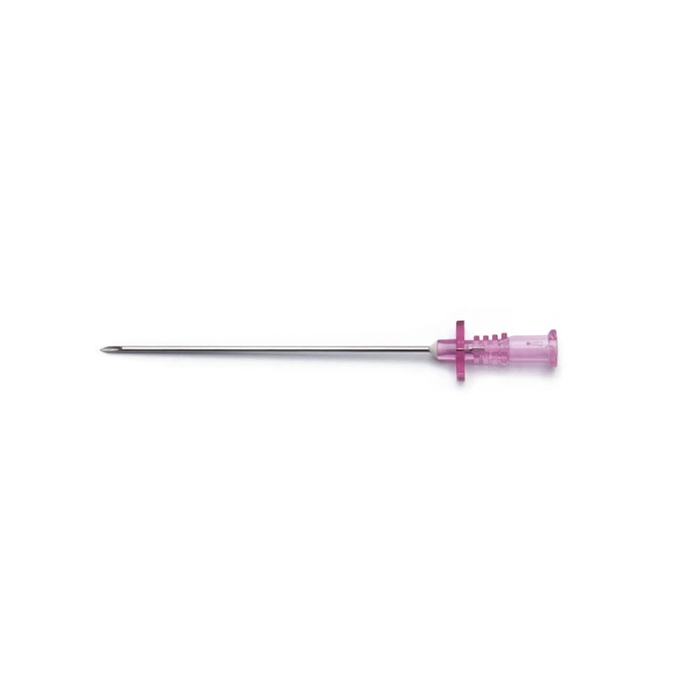 Seldinger-Nadel, 18G x 7cm (2.8"), Rosa, Ohne Flügel