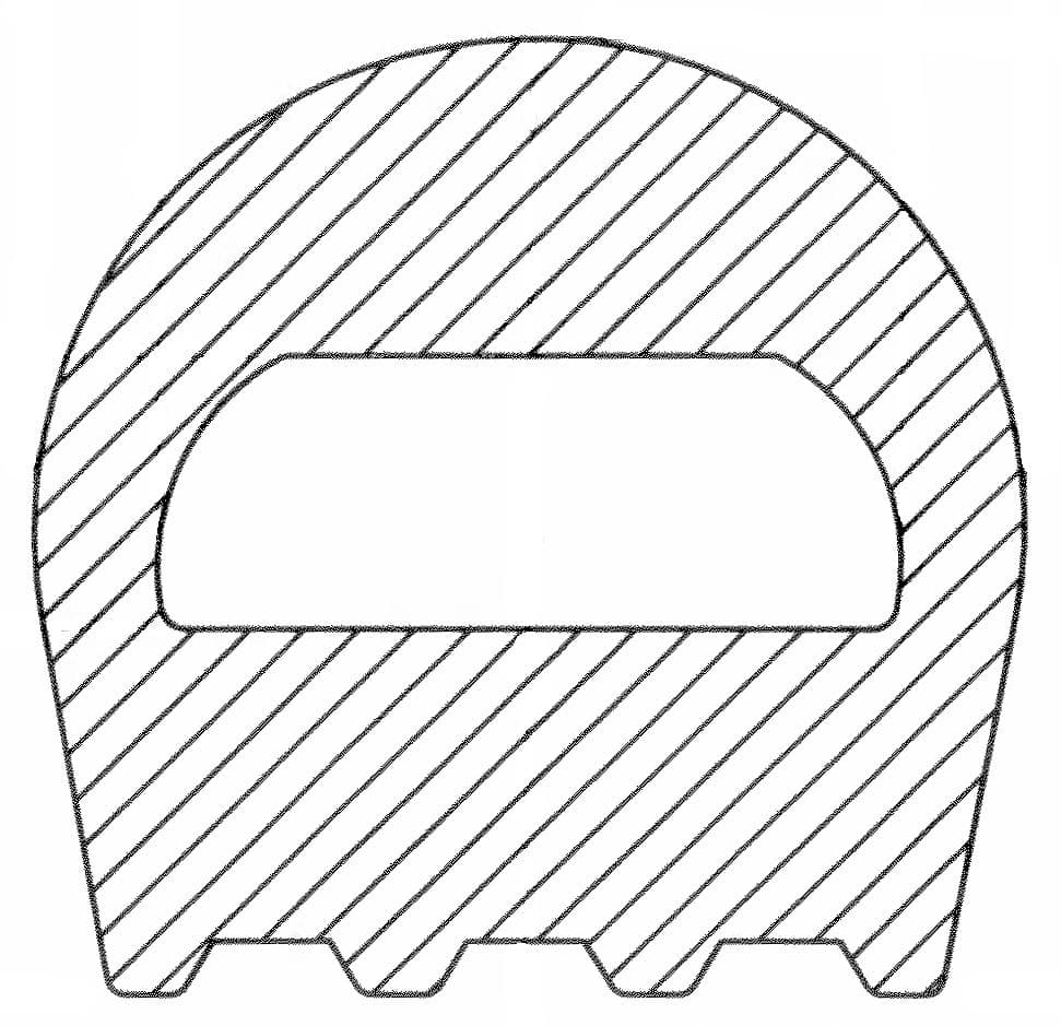 large - 7,4 mm x 5 m - Blue