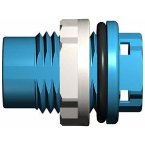 Female Quarter Turn - Collection 3 to Tank Mount, Straight, PA (Polyamide), Shut-Off