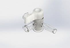 Female/Tube Pocket2,8mm (.110"), Standard Bore, OFF, White