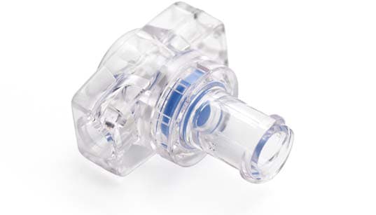 Pressure Activated Valve, Luer Female to Luer Male - Lock, PC Radiostable. 0.1psig
