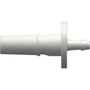 Gerade, Luer Männlich - Drehbarer Adapter zu 500 Series Schlauchtülle 1,6mm (1/16") ID, PA (Polyamide) Weiß, Kann verwendet werden mit separatem drehbarem Sicherungsring (FSLLR)