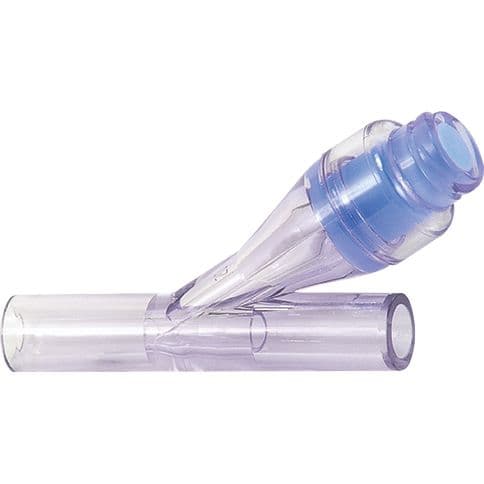 with 4,01 mm (.158") Tube Connection, Co-Polyester, Clear