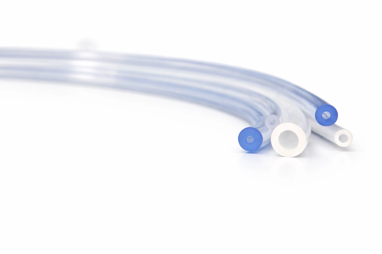 Mednet platinum-cured medical silicone tubing for IV, peristaltic and biopharma applications, USP Class VI