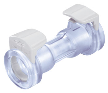 Straight, Thumb Latch - MPC Female to Thumb Latch - MPC Female, PC (Polycarbonate) Purple Tint, Plastic Latch