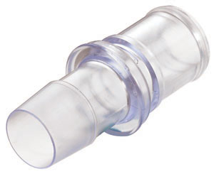 Straight, Thumb Latch - MPX Male to Tube Fitment 12,7mm (1/2") ID, PC (Polycarbonate) Purple Tint,