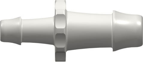 Straight Reducer, 500 Series Barb 9,5mm (3/8") ID to 500 Series Barb 6,4mm (1/4") ID, PA (Polyamide) Natural